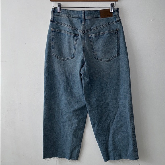 Madewell The Curvy Perfect Vintage Wide Leg Crop Jeans - Picture 6 of 8